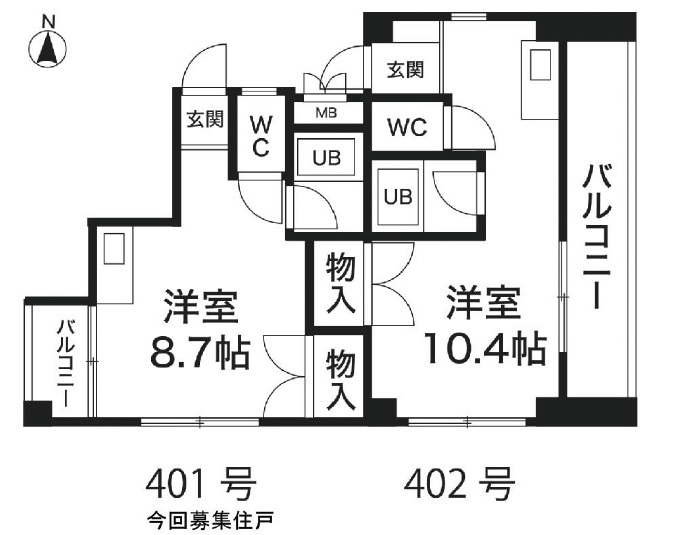 神戸市東灘区深江北町(阪神本線深江駅)のマンション賃貸物件 間取画像