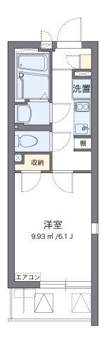 神戸市中央区上筒井通(JR東海道本線(近畿)灘駅)のマンション賃貸物件 間取画像