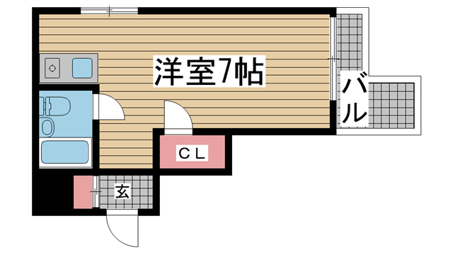 神戸市東灘区御影本町(阪神本線御影駅)のマンション賃貸物件 間取画像