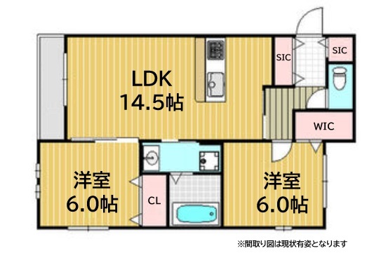 神戸市須磨区磯馴町(JR山陽本線須磨海浜公園駅)のアパート賃貸物件 間取画像