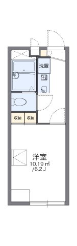 神戸市長田区蓮宮通(神戸市営地下鉄線長田駅)のアパート賃貸物件 間取画像