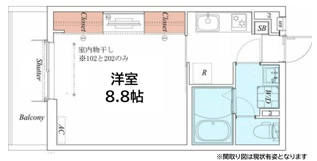 神戸市兵庫区矢部町(神戸市営地下鉄線大倉山駅)のマンション賃貸物件 間取画像