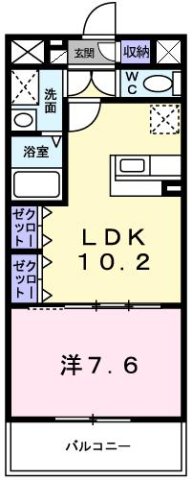 神戸市垂水区桃山台(神戸市営地下鉄線名谷駅)のマンション賃貸物件 間取画像
