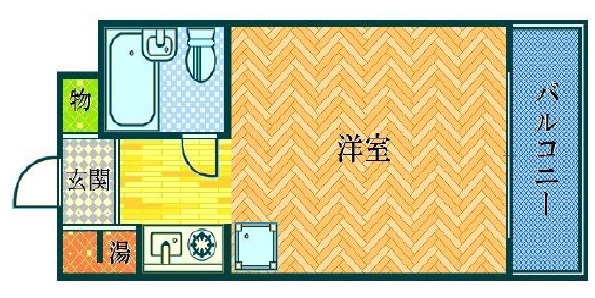 神戸市灘区篠原本町(阪急神戸線六甲駅)のマンション賃貸物件 間取画像