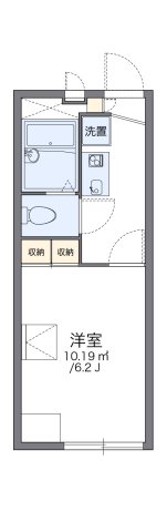 神戸市兵庫区湊川町(神戸電鉄有馬線湊川駅)のアパート賃貸物件 間取画像