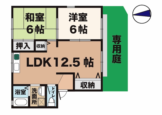 神戸市西区玉津町出合(JR山陽本線明石駅)のアパート賃貸物件 間取画像