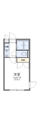 神戸市西区北別府(神戸市営地下鉄線伊川谷駅)のマンション賃貸物件 間取画像