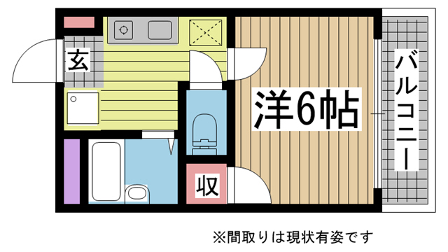 神戸市東灘区北青木(JR東海道本線(近畿)摂津本山駅)のアパート賃貸物件 間取画像