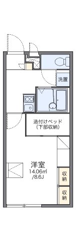 神戸市垂水区本多聞(JR山陽本線舞子駅)のアパート賃貸物件 間取画像