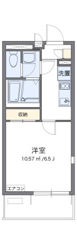 神戸市長田区本庄町(JR山陽本線鷹取駅)のマンション賃貸物件 間取画像