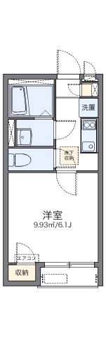 神戸市長田区六番町(神戸市営地下鉄線上沢駅)のアパート賃貸物件 間取画像