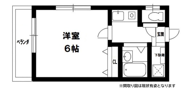 神戸市灘区船寺通(阪神本線西灘駅)のマンション賃貸物件 間取画像