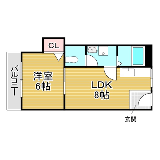 神戸市北区鈴蘭台西町(神戸電鉄粟生線鈴蘭台西口駅)のマンション賃貸物件 間取画像