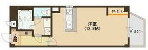 神戸市東灘区御影中町(JR東海道本線(近畿)住吉駅)のマンション賃貸物件 間取画像