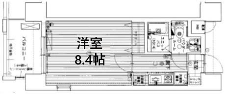 神戸市東灘区深江本町(阪神本線深江駅)のマンション賃貸物件 間取画像