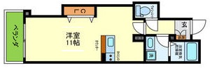 神戸市須磨区北町(JR山陽本線須磨海浜公園駅)のマンション賃貸物件 間取画像