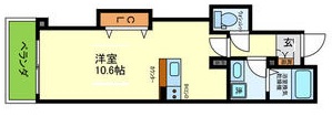 神戸市須磨区北町(JR山陽本線須磨海浜公園駅)のマンション賃貸物件 間取画像