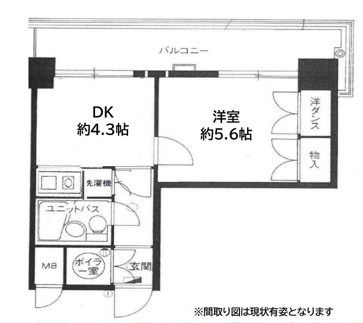 神戸市中央区栄町通(神戸市営地下鉄海岸線みなと元町駅)のマンション賃貸物件 間取画像