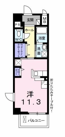 神戸市垂水区西舞子(山陽電鉄線西舞子駅)のマンション賃貸物件 間取画像