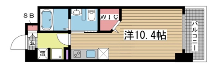 神戸市兵庫区福原町(JR東海道本線(近畿)神戸駅)のマンション賃貸物件 間取画像