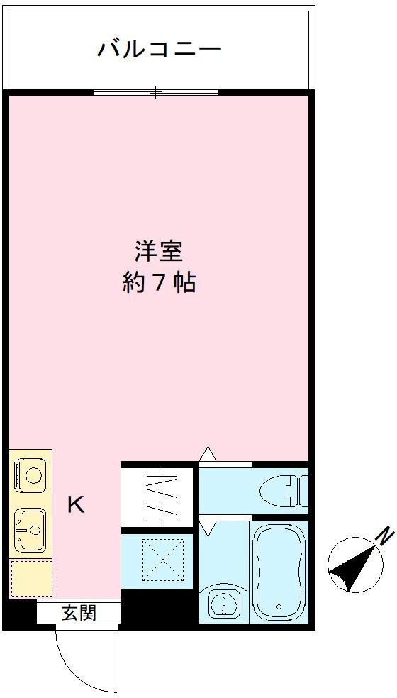 神戸市西区伊川谷町有瀬(JR山陽本線朝霧駅)のマンション賃貸物件 間取画像