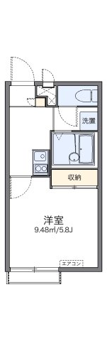 神戸市灘区八幡町(阪急神戸線六甲駅)のアパート賃貸物件 間取画像