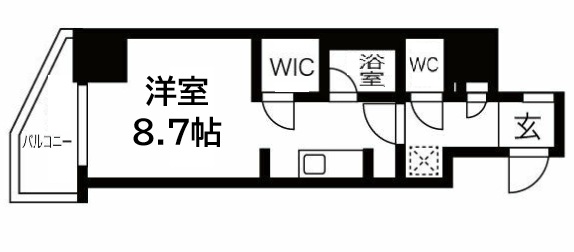 神戸市中央区海岸通(神戸市営地下鉄海岸線みなと元町駅)のマンション賃貸物件 間取画像