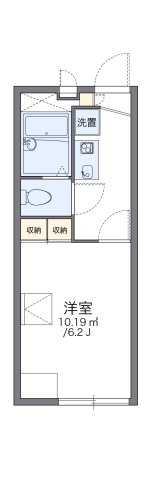 神戸市長田区長尾町(神戸市営地下鉄線板宿駅)のアパート賃貸物件 間取画像