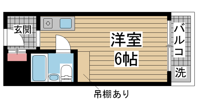神戸市東灘区深江南町(阪神本線芦屋駅)のマンション賃貸物件 間取画像