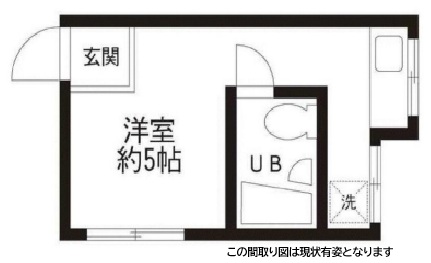 神戸市兵庫区湊川町(神戸電鉄有馬線湊川駅)のアパート賃貸物件 間取画像