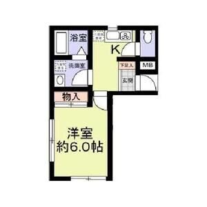神戸市須磨区千守町(JR山陽本線須磨駅)のアパート賃貸物件 間取画像
