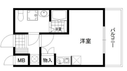 神戸市垂水区海岸通(JR山陽本線垂水駅)のマンション賃貸物件 間取画像
