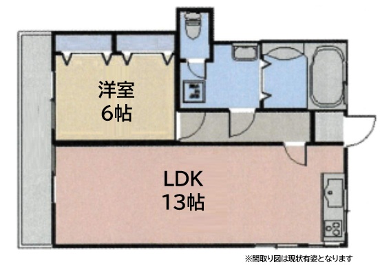 神戸市灘区箕岡通(阪急神戸線六甲駅)のマンション賃貸物件 間取画像