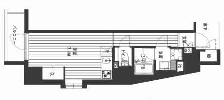 神戸市灘区倉石通(阪急神戸線王子公園駅)のマンション賃貸物件 間取画像