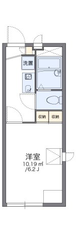 神戸市北区有野町有野(神戸電鉄三田線五社駅)のアパート賃貸物件 間取画像