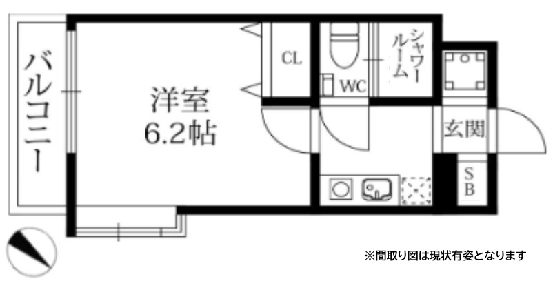 神戸市東灘区深江本町(阪神本線深江駅)のマンション賃貸物件 間取画像