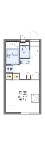 神戸市灘区大和町(JR東海道本線(近畿)六甲道駅)のアパート賃貸物件 間取画像