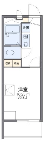 神戸市中央区南本町通(阪神本線春日野道駅)のマンション賃貸物件 間取画像
