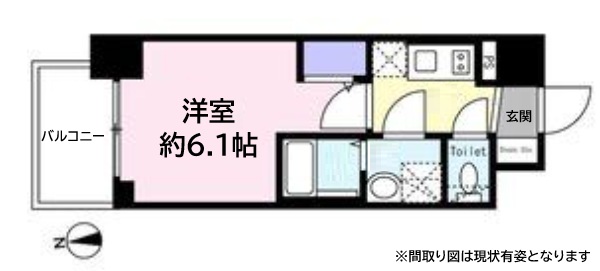 神戸市兵庫区七宮町(神戸市営地下鉄海岸線中央市場前駅)のマンション賃貸物件 間取画像