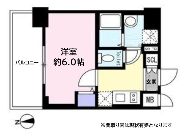 神戸市兵庫区七宮町(神戸市営地下鉄海岸線中央市場前駅)のマンション賃貸物件 間取画像