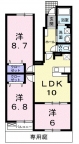 三木市自由が丘本町の賃貸