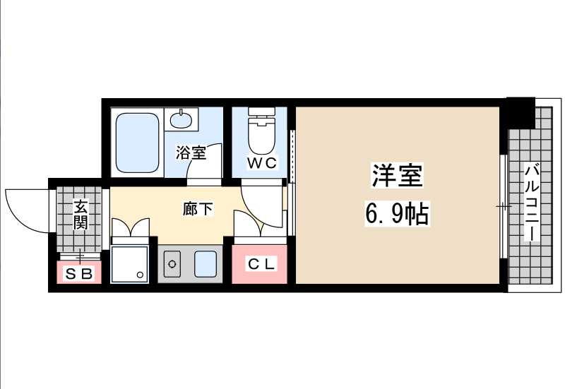 神戸市東灘区本山北町（ＪＲ東海道本線（近畿）摂津本山駅）のマンション賃貸物件 間取画像