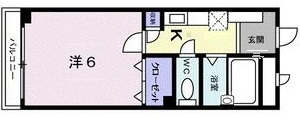 神戸市東灘区甲南町（ＪＲ東海道本線（近畿）摂津本山駅）のアパート賃貸物件 間取画像