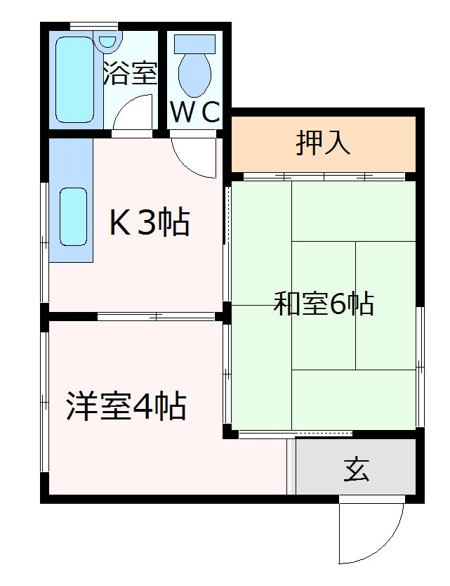 神戸市中央区生田町（ＪＲ東海道本線（近畿）三ノ宮駅）のマンション賃貸物件 間取画像
