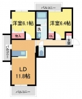 西宮市小松南町の賃貸